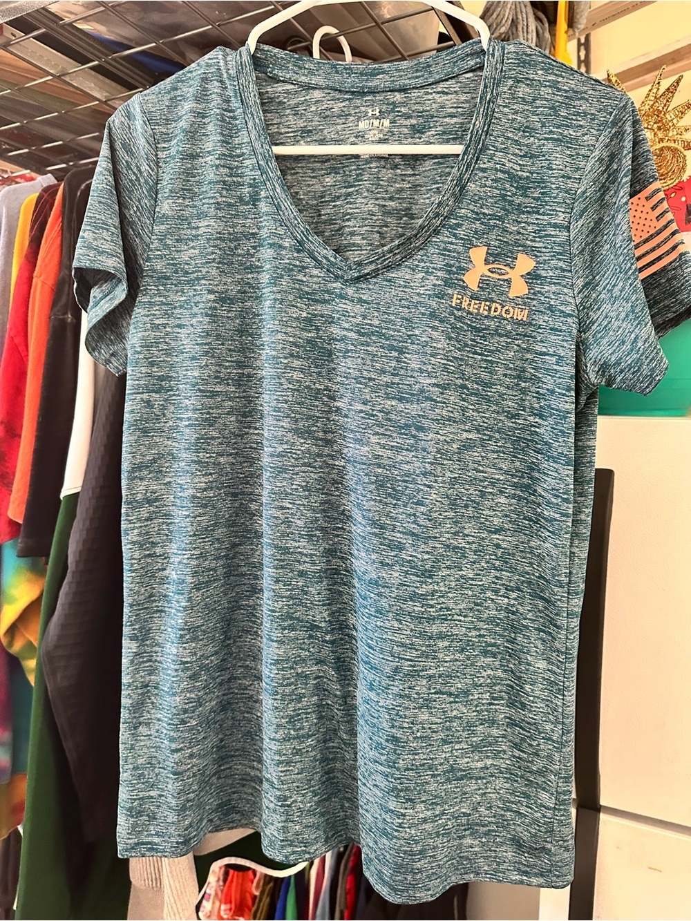Under Armour Freedom V-Neck T-Shirts
